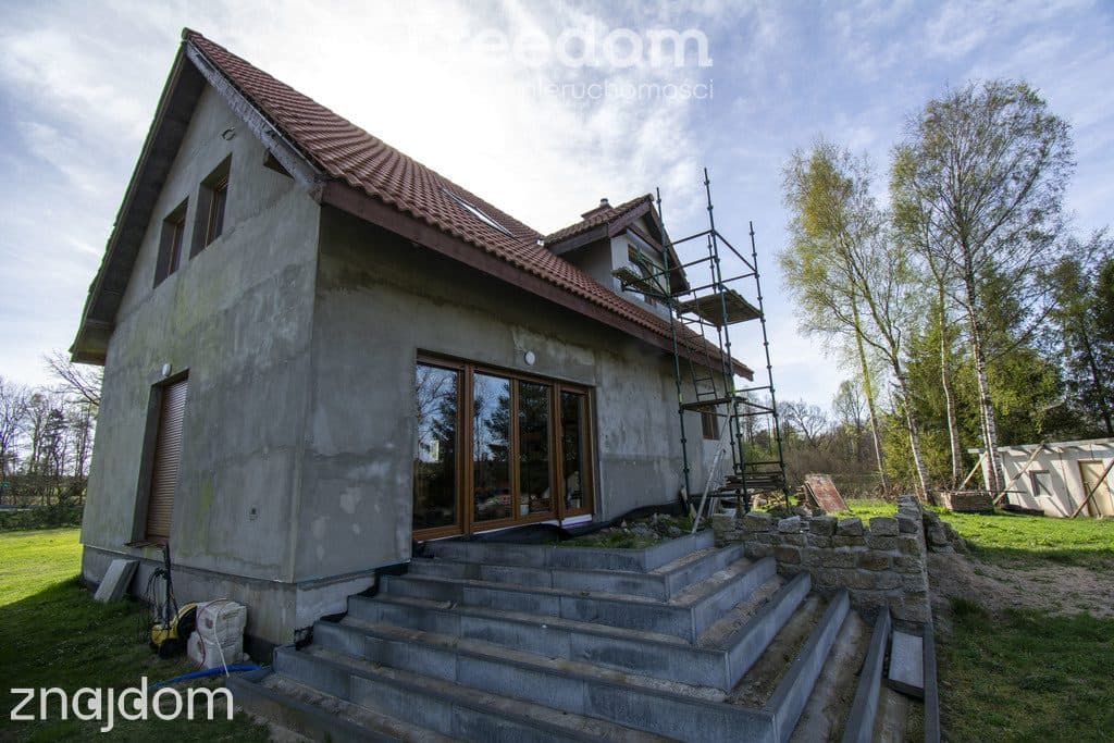 Zielin, Dom, Staw, duża piękna działka 1,16ha przy drodze krajowej - zdjęcie 3