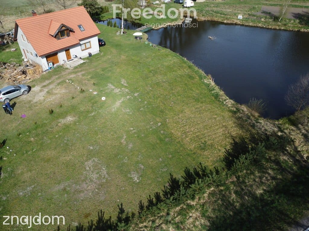 Zielin, Dom, Staw, duża piękna działka 1,16ha przy drodze krajowej - zdjęcie 14