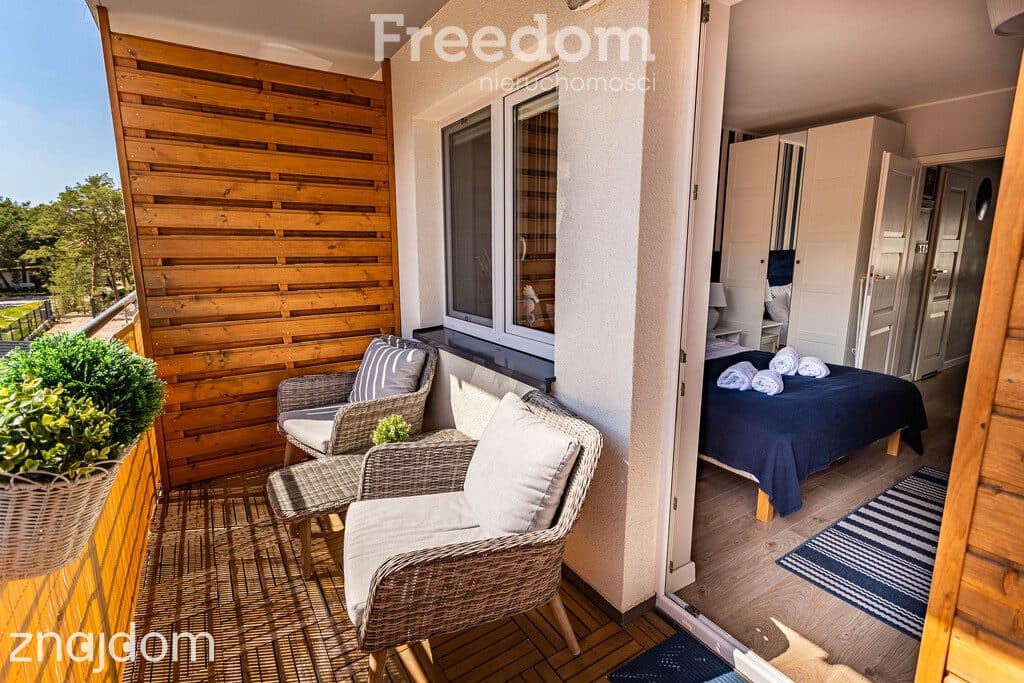 Rowy, 150m do Plaży, klimatyczny apartament 35m2 w sosnowym lesie - zdjęcie 9