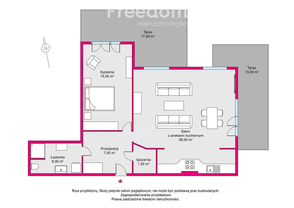 Duży, komfortowy 2-pok.apartament blisko morza | Grzybowo - zdjęcie 10