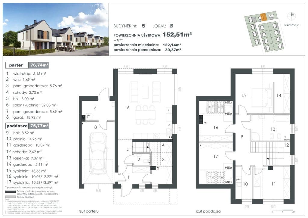 Dom z ogrodem 614 m² | Garaż | Pompa ciepła | Żelechów | gm.Żabia Wola - zdjęcie 2