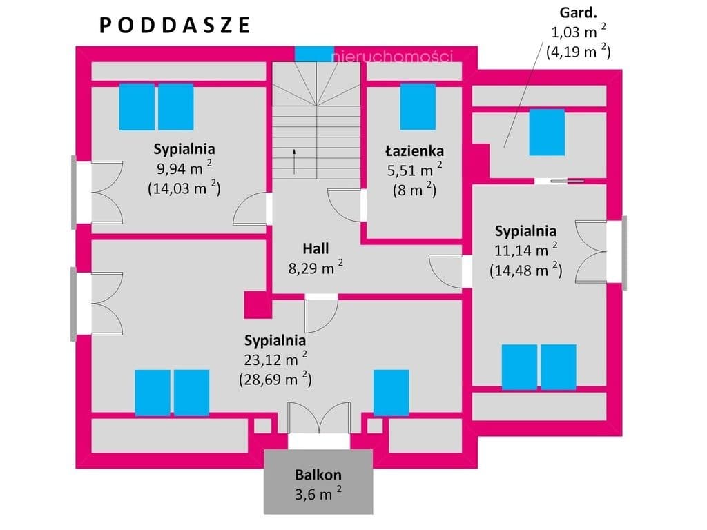Dom 185 m², 4 pokoje, spokojna okolica - zdjęcie 7