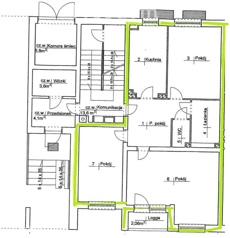mieszkanie 61.5 m² Targówek, metro, możliwy kredyt, KW, pełna własność - zdjęcie 18