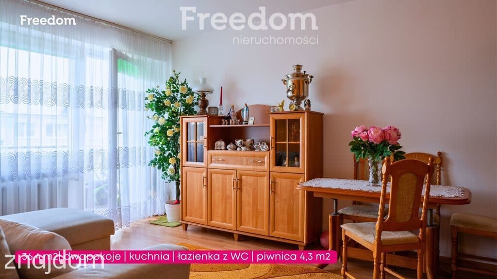 Giżycko | 36,40 m² | 2 pokoje blisko jeziora