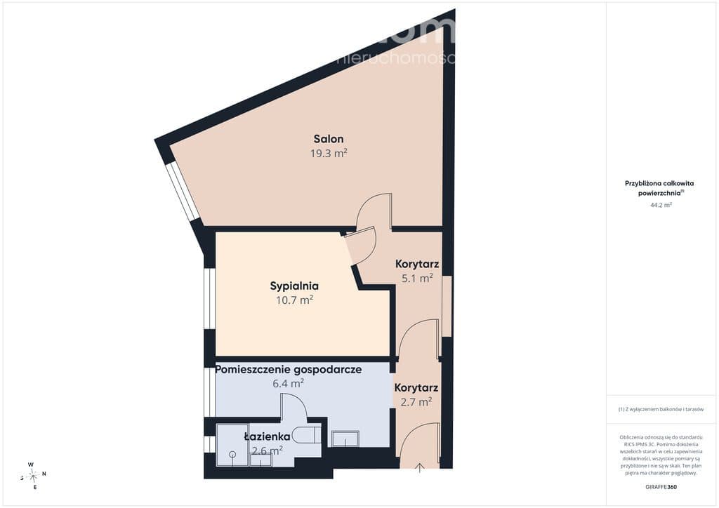 2 pokoje w kamienicy | 44,15 m² | Gdańsk Wrzeszcz - zdjęcie 15