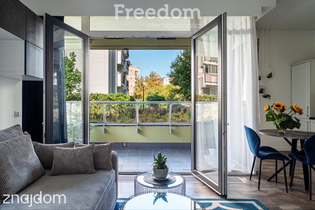 Eleganckie ciche 2 pokoje z 14 m² balkonem
