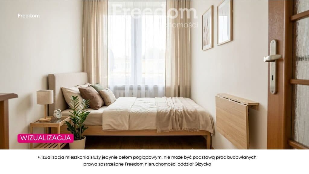 Giżycko | 36,40 m² | 2 pokoje blisko jeziora - zdjęcie 4