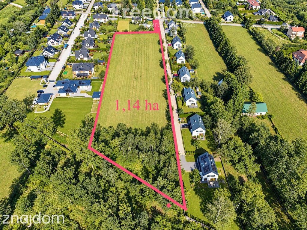 Działka– 1,14 ha pod dom seniora, edukację lub centrum sportowe