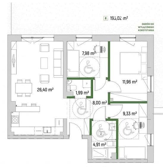 4 pokoje |Ogród 193 m² | Katowice Zarzecze - zdjęcie 3