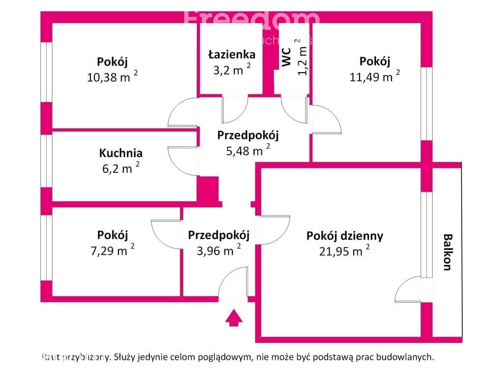 Mieszkanie 72,60 m2 ul. Terebelska Biała Podlaska - zdjęcie 14