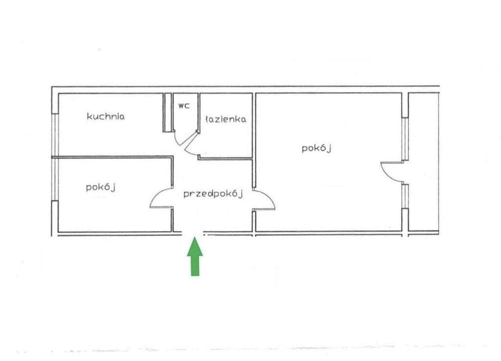 Mieszkanie os. Śmiałego, 49,9m² z widokiem na zieleń - zdjęcie 8