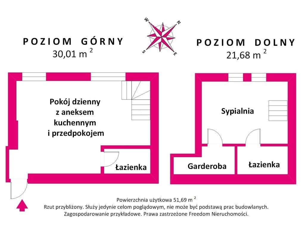2-pokojowe mieszkanie, 51,69 m² | miejsce parkingowe | ogródek - zdjęcie 14