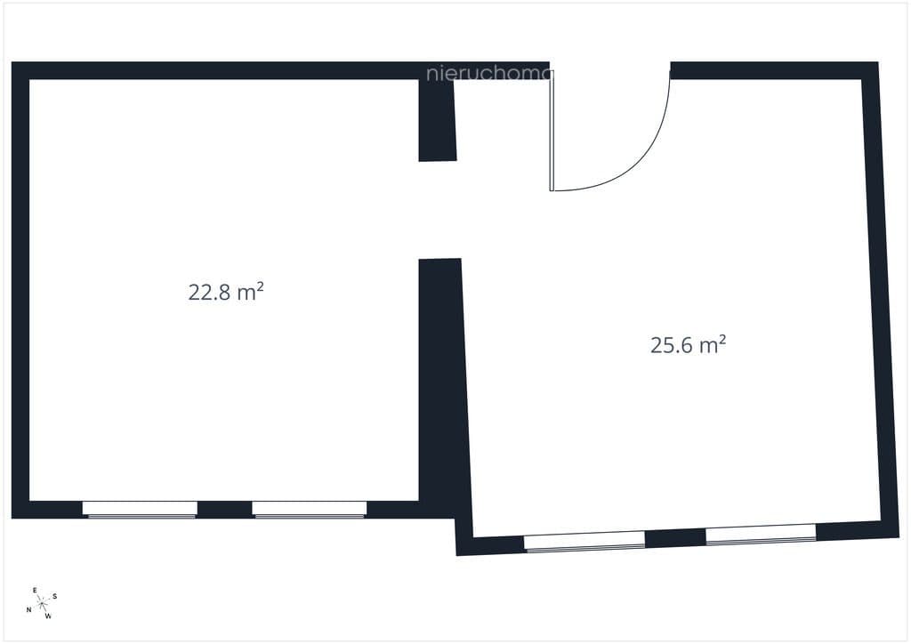 Sosnowiec ul. Wspólna, 48 m² do remontu, wysokie ok 4,5 m - zdjęcie 4