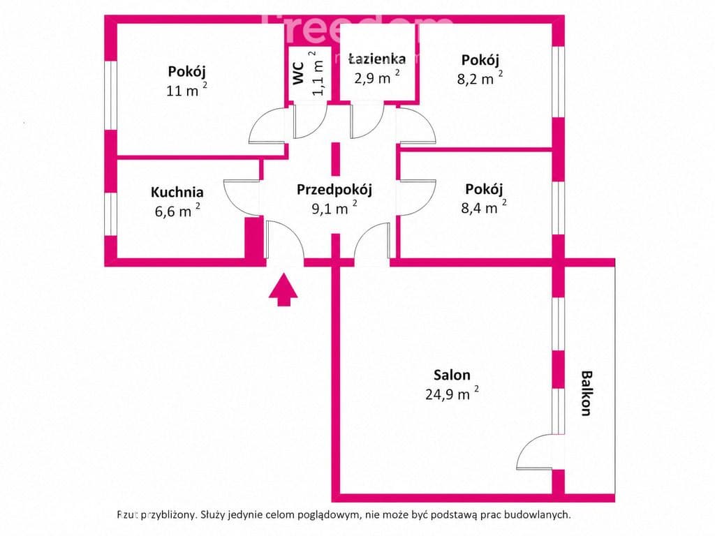 Przestronne 4 pokoje | 72 m² | Balkon | Piwnica | - zdjęcie 20