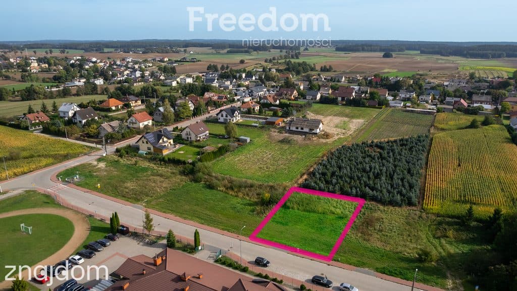 Atrakcyjna działka budowlana 1100m2 z MPZP - zdjęcie 4