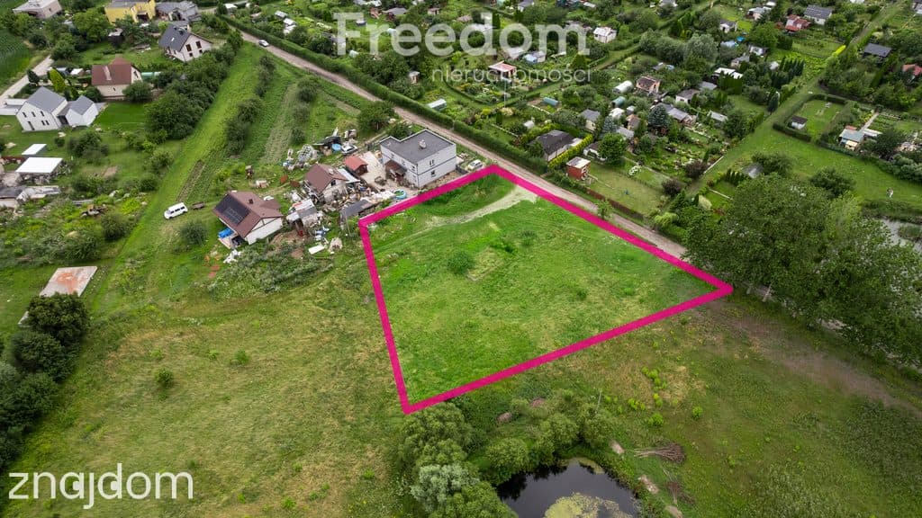 Duża działka budowlana 2823 m2 z MPZP - zdjęcie 5