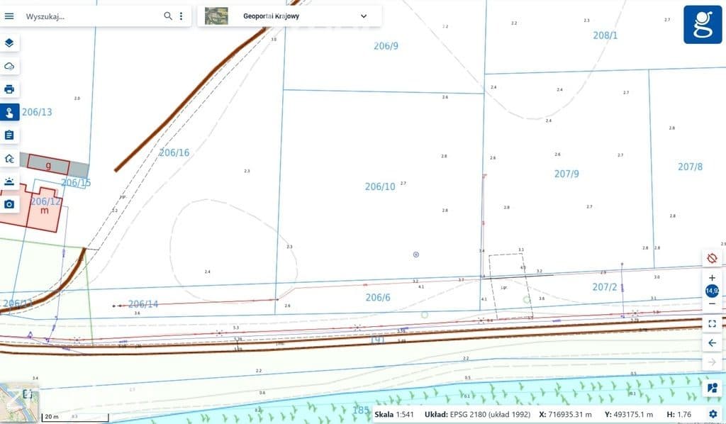 Działka siedliskowa na Wyspie Sobieszewskiej | 3377 m² - zdjęcie 8