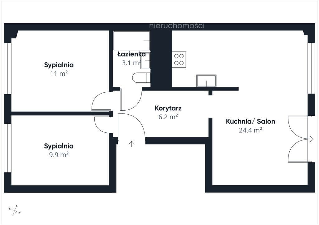 Mieszkanie, Żory, 3 pokoje - gotowe do zamieszkania - zdjęcie 9