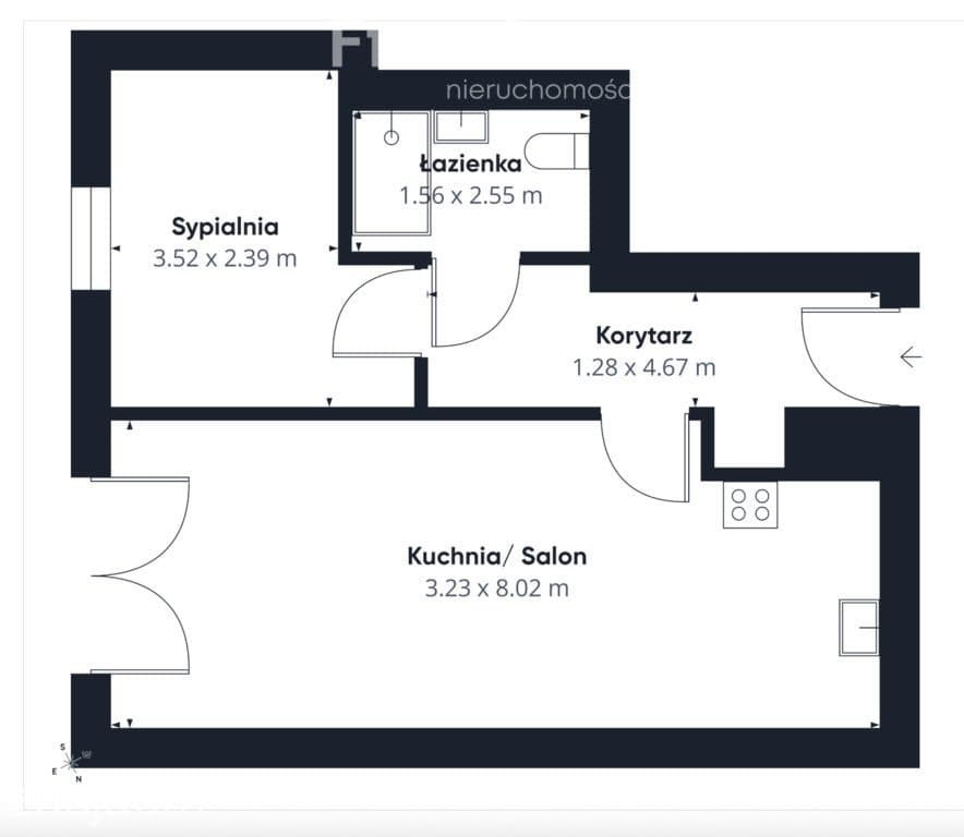 ZALASEWO | 2 POKOJE | KLIMATYZACJA | BALKON | WINDA - zdjęcie 13