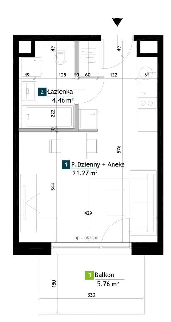 Warszawa Bemowo - Mieszkanie z balkonem. - zdjęcie 6