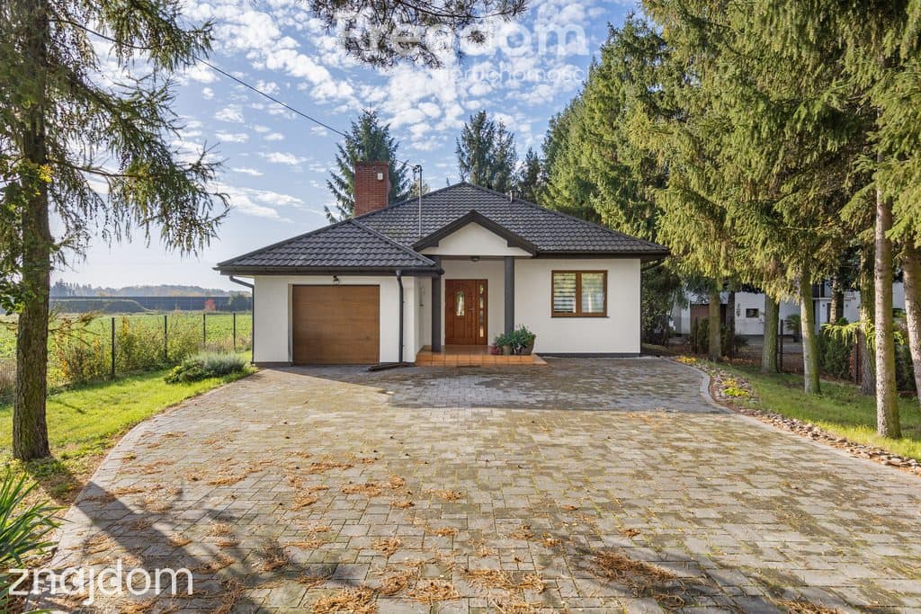 Parterowy dom 127,5 m² | Działka 3500 m² | 4 pokoje