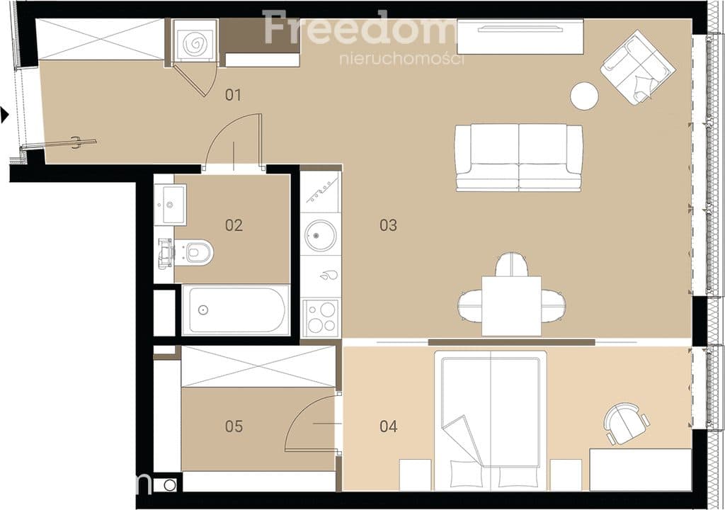 Apartament w prestiżowej inwestycji na Mokotowie - zdjęcie 3