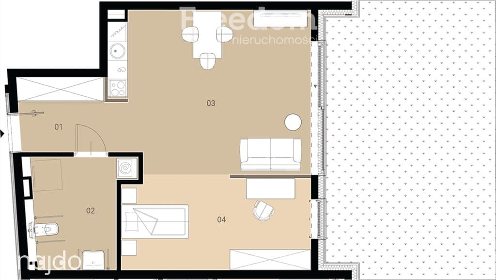 Apartament w prestiżowej inwestycji na Mokotowie - zdjęcie 3