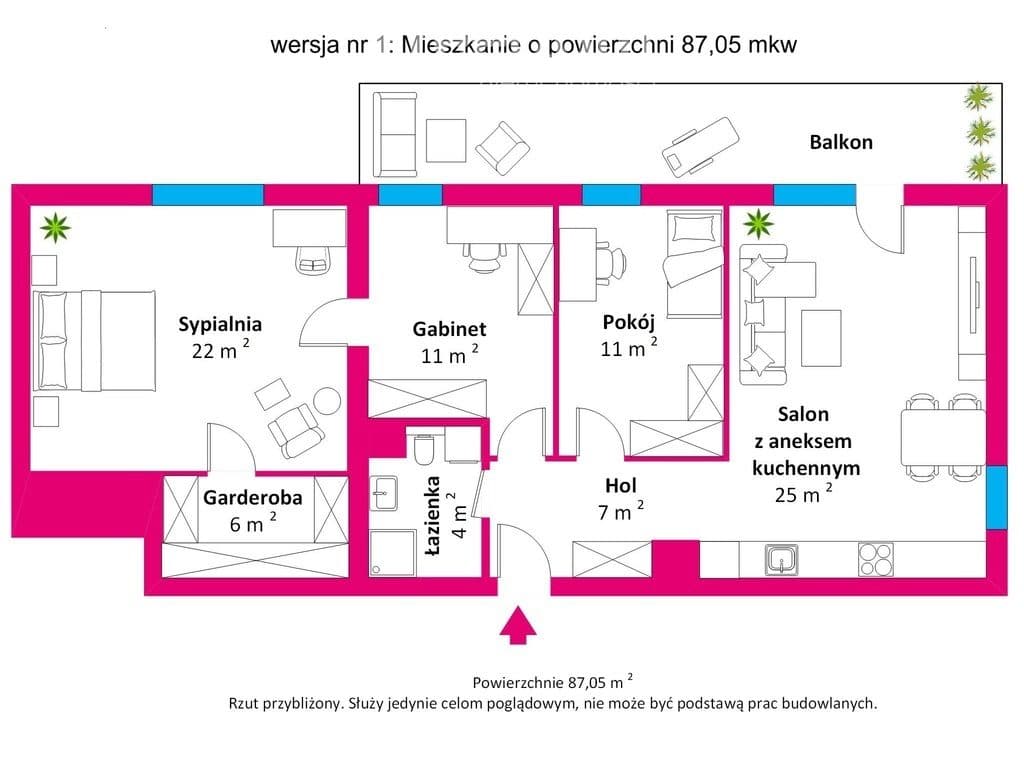 Duże przestronne mieszkanie 3 pokojowe w świetnej cenie 9178 zł/mkw - zdjęcie 2