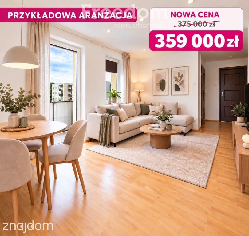 3 pokoje, balkon i osobna kuchnia | XXX-lecia