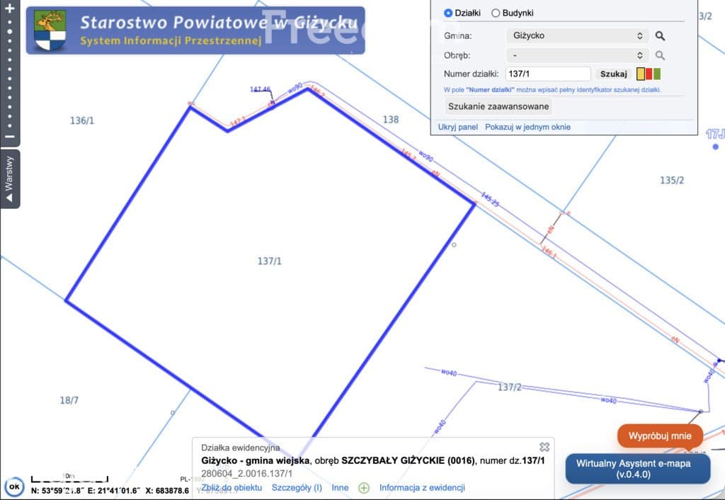 Działka budowlana 1528 m² | WZ | blisko jeziora - zdjęcie 3