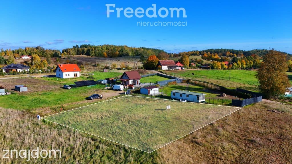 Działka budowlana 1528 m² | WZ | blisko jeziora