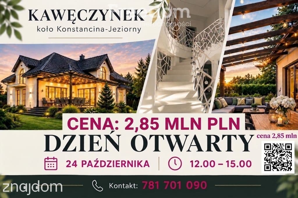 Nowoczesny dom z ogrodem blisko Konstancina - zdjęcie 2