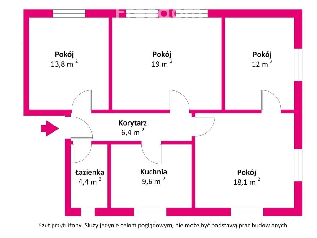 4 pokoje 85,40 m² | ul. Grunwaldzka | Wyrzysk - zdjęcie 12