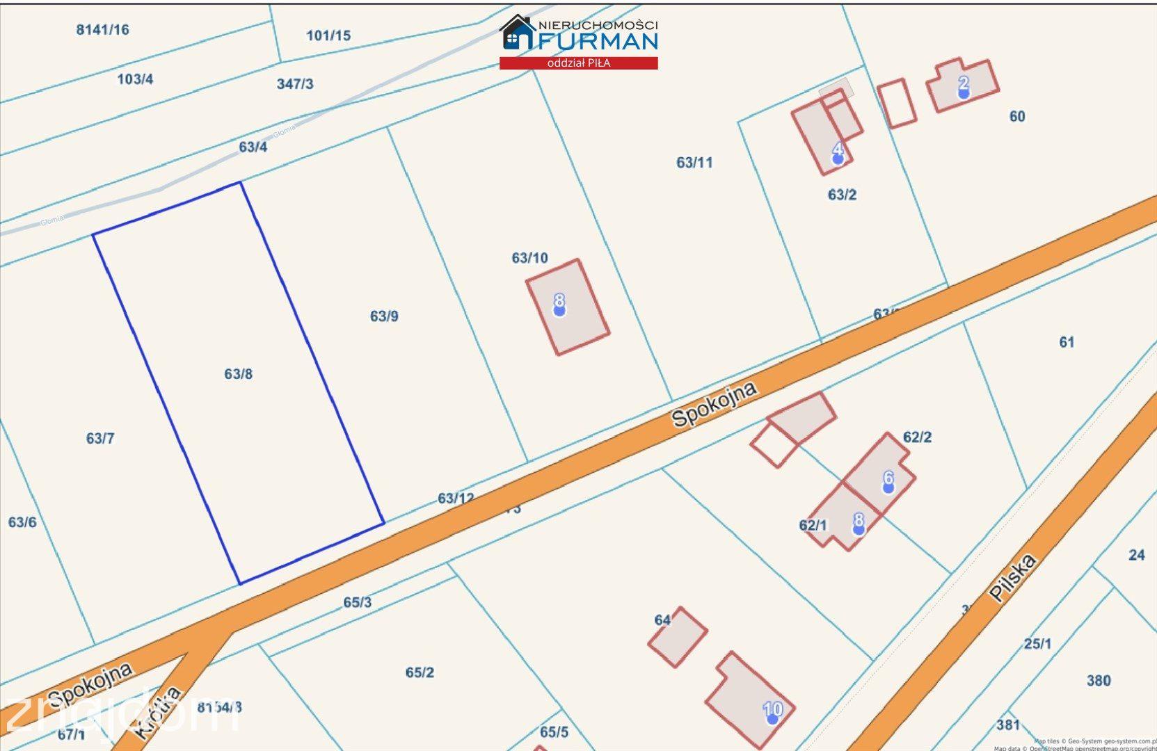 działka Skórka, gmina Krajenka pow. 1741 m2, rzeka - zdjęcie 12