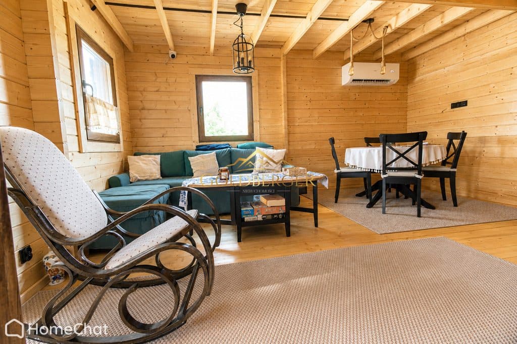 Drewniany dom całoroczny | 70 m² | Działka 1 199 m