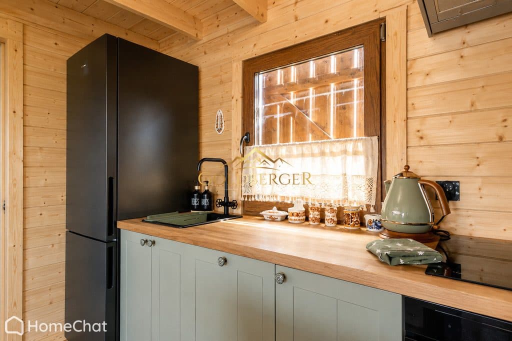 Drewniany dom całoroczny | 70 m² | Działka 1 199 m