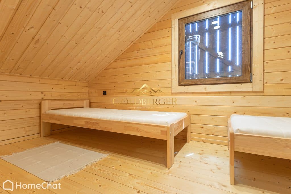 Drewniany dom całoroczny | 70 m² | Działka 1 199 m
