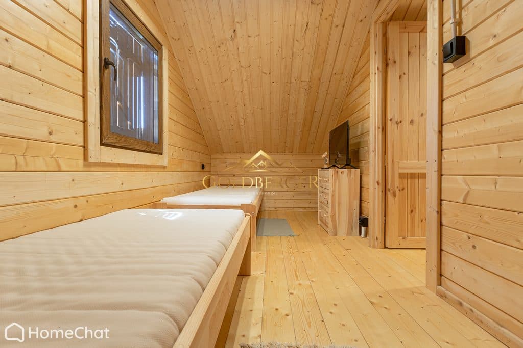 Drewniany dom całoroczny | 70 m² | Działka 1 199 m
