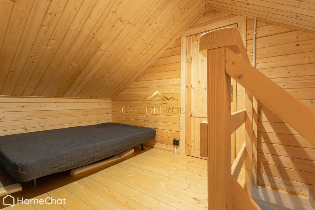 Drewniany dom całoroczny | 70 m² | Działka 1 199 m