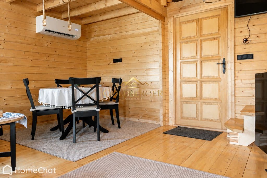 Drewniany dom całoroczny | 70 m² | Działka 1 199 m