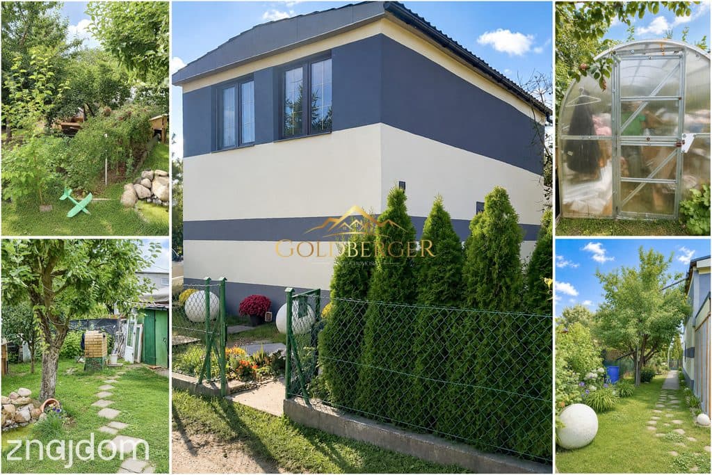 Murowany domek ROD z zagospodarowanym ogrodem - zdjęcie 18