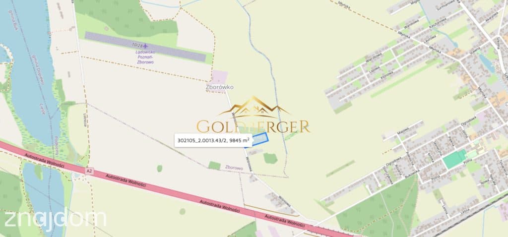 Zborowo | 9845 m² | blisko Poznania i A2 - zdjęcie 4