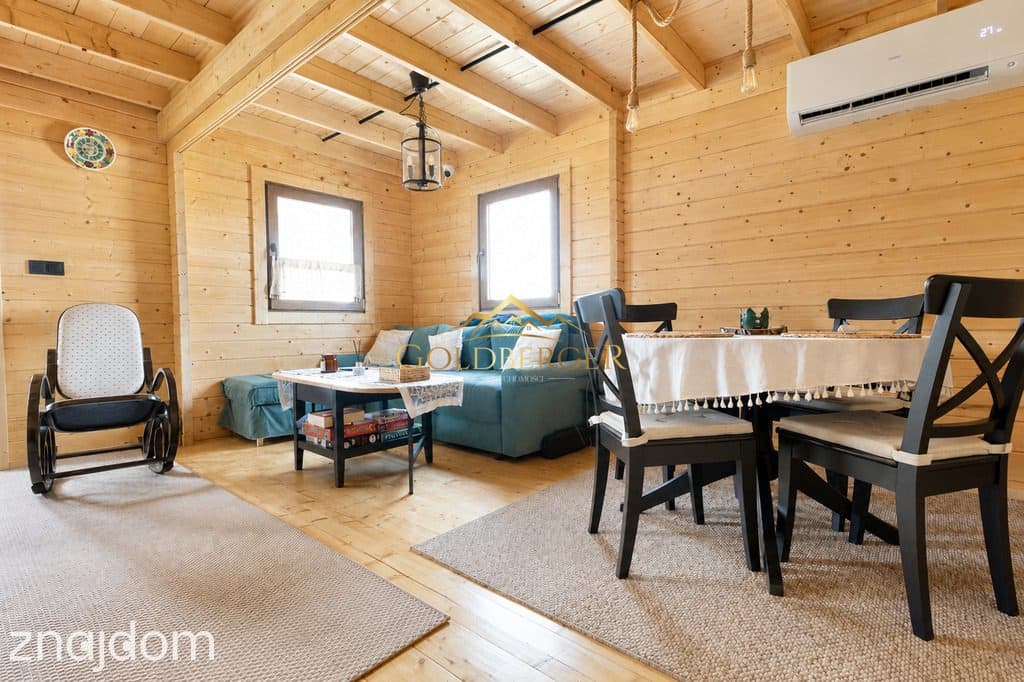 Drewniany dom całoroczny | 74 m² | Działka 1 199 m - zdjęcie 4