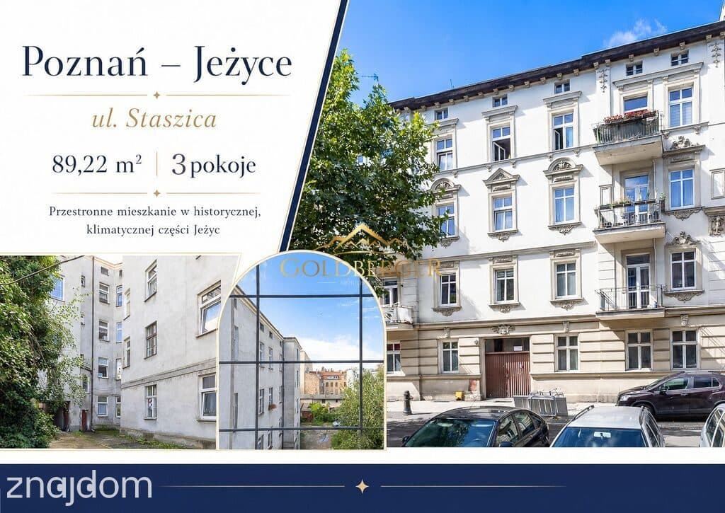 89,22 m² z potencjałem | kamienica na Jeżycach