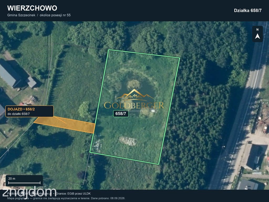 Działka ze stawem 2998m2 otoczenie lasów i jezior - zdjęcie 4