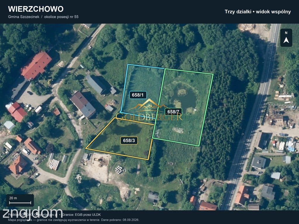 Działka ze stawem 2998m2 otoczenie lasów i jezior - zdjęcie 3