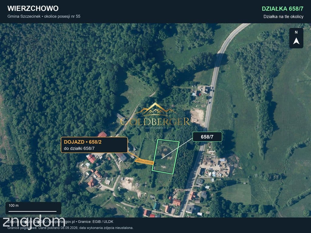 Działka ze stawem 2998m2 otoczenie lasów i jezior - zdjęcie 7