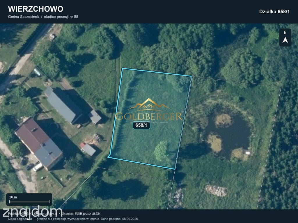 Działka blisko jeziora i lasów I 1501 m2 - zdjęcie 4
