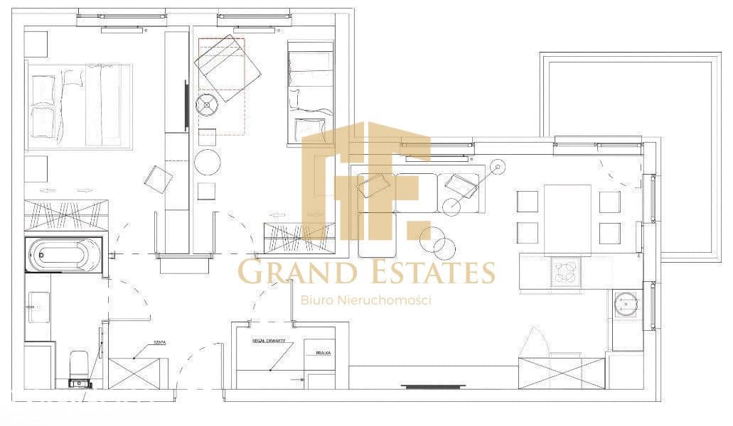 SŁONECZNA MORENA | 3 pokoje | 67,61m² | komfortowe - zdjęcie 16
