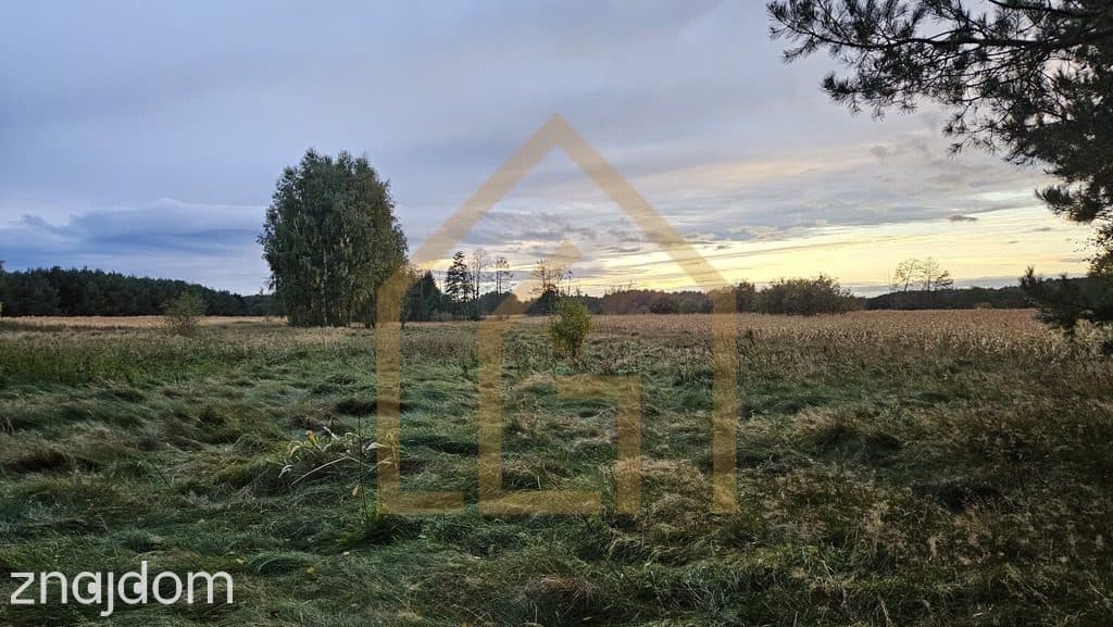 działka z mediami, światłowód + prywatny las